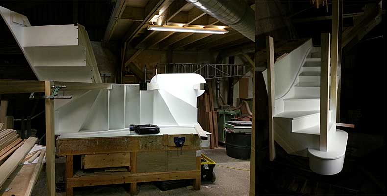 Hard Tulip Spraypainted Wooden Staircase Canterbury