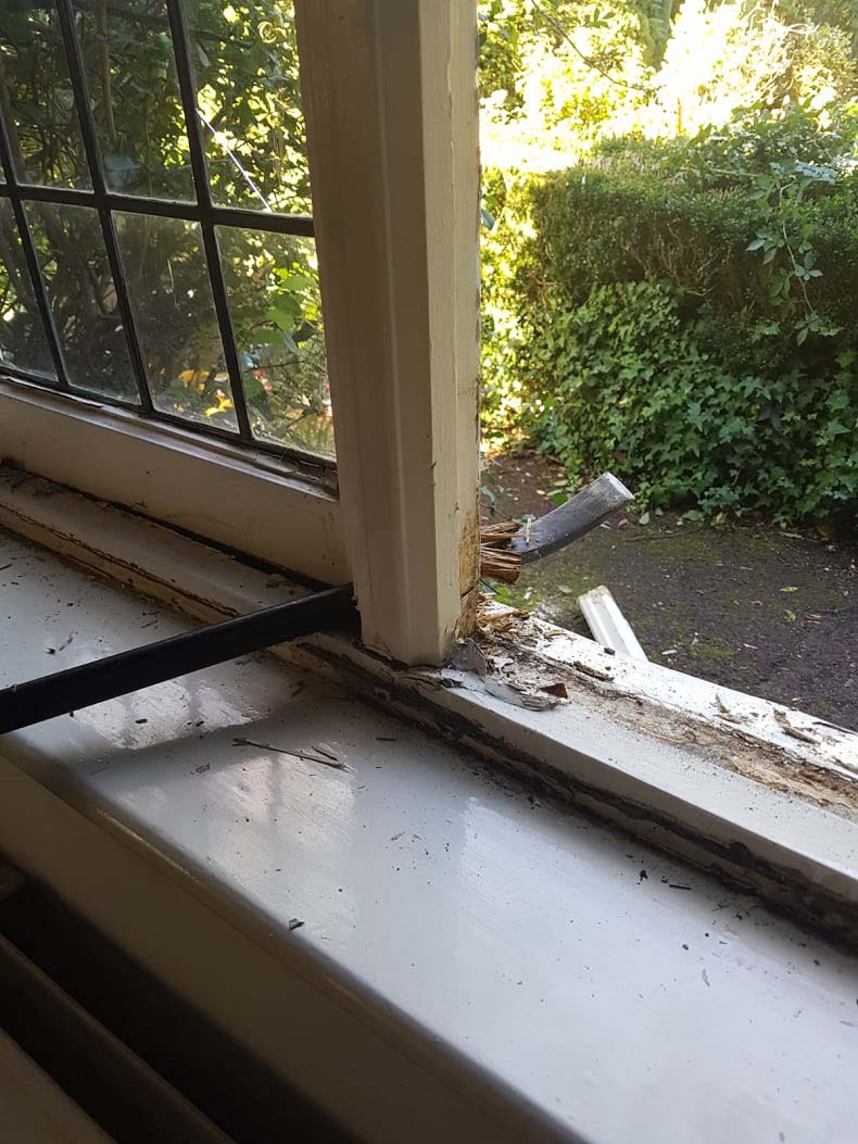 Period Casment Window Pre Repair